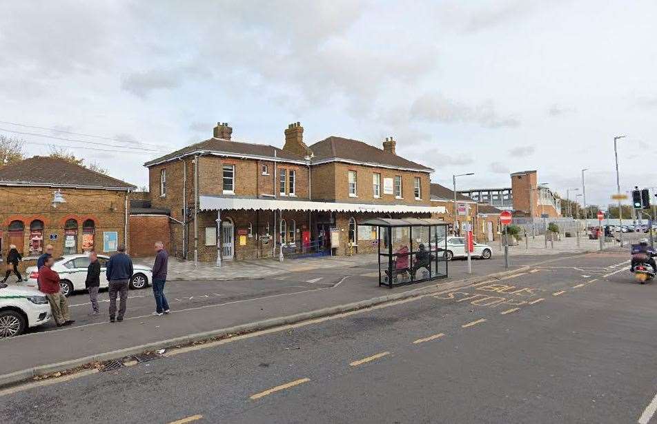 Sittingbourne Train Station. Picture: Google Maps