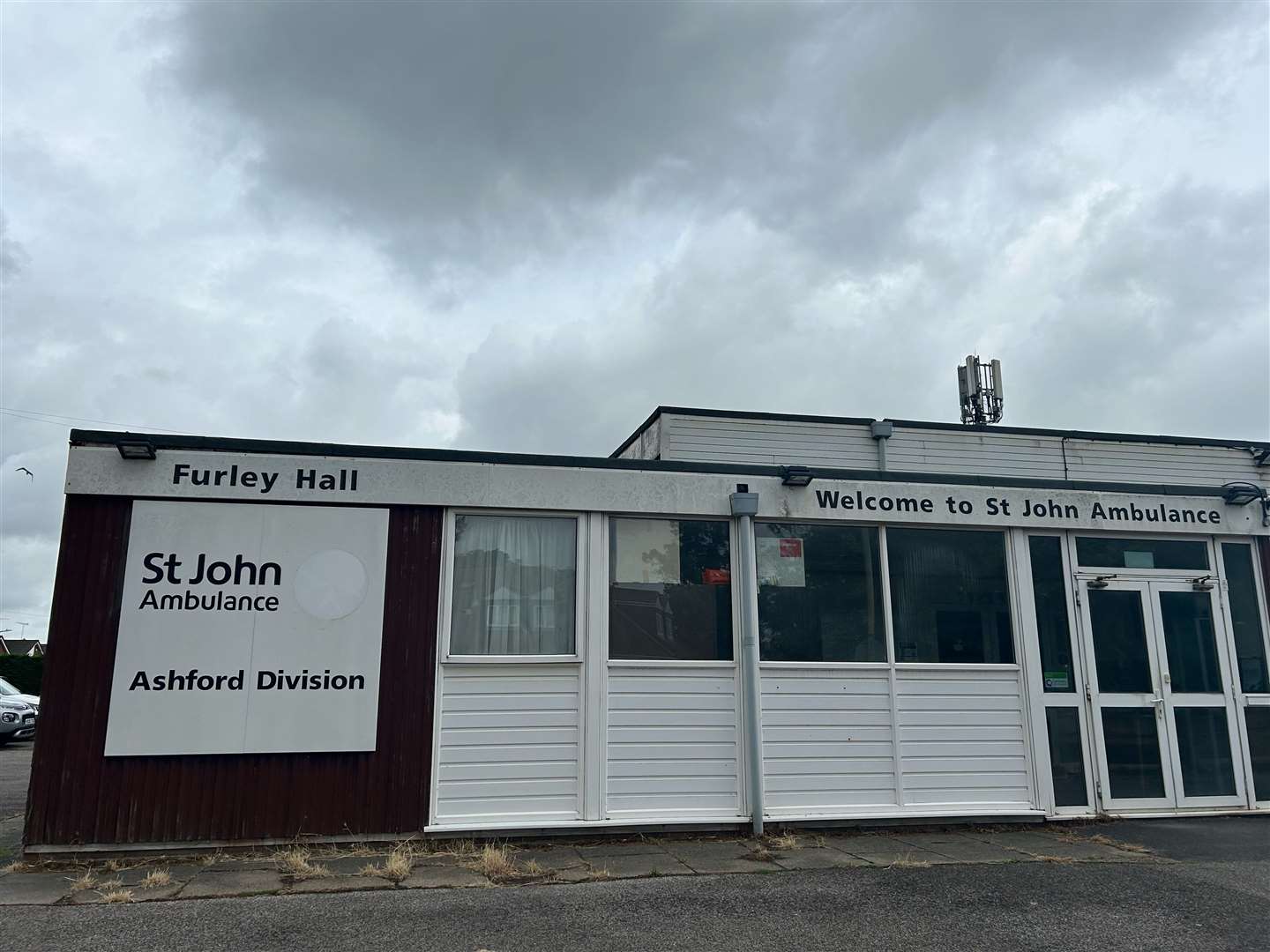 The St John's Ambulance Centre in Ashford is one of 12 sites across the country earmarked for closure