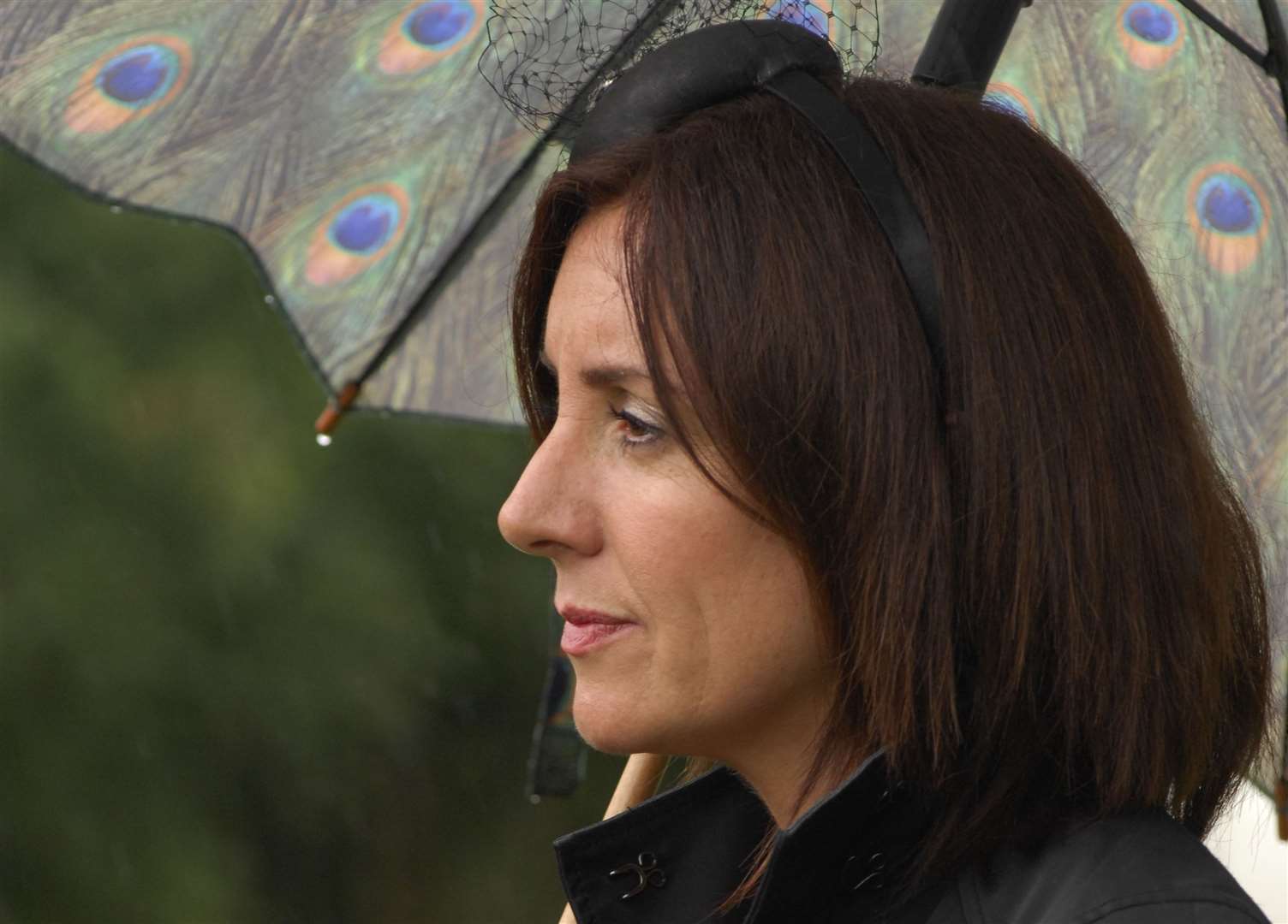 BBC One Show presenter Lucy Siegle during the memorial service in 2010