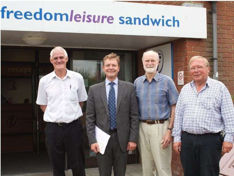 Trustees with MP Craig Mackinlay