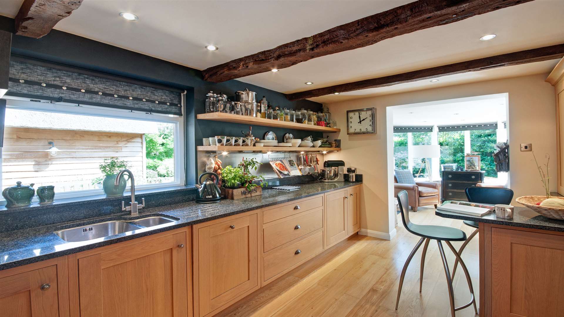 Kitchen/dining area, The Thatch, Broad Oak, near Canterbury