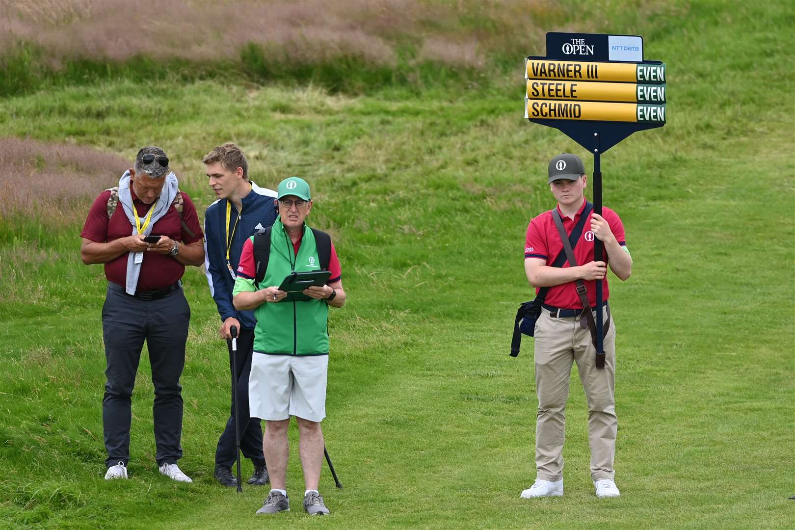 Keeping track of scores. Picture: Barry Goodwin (49262288)