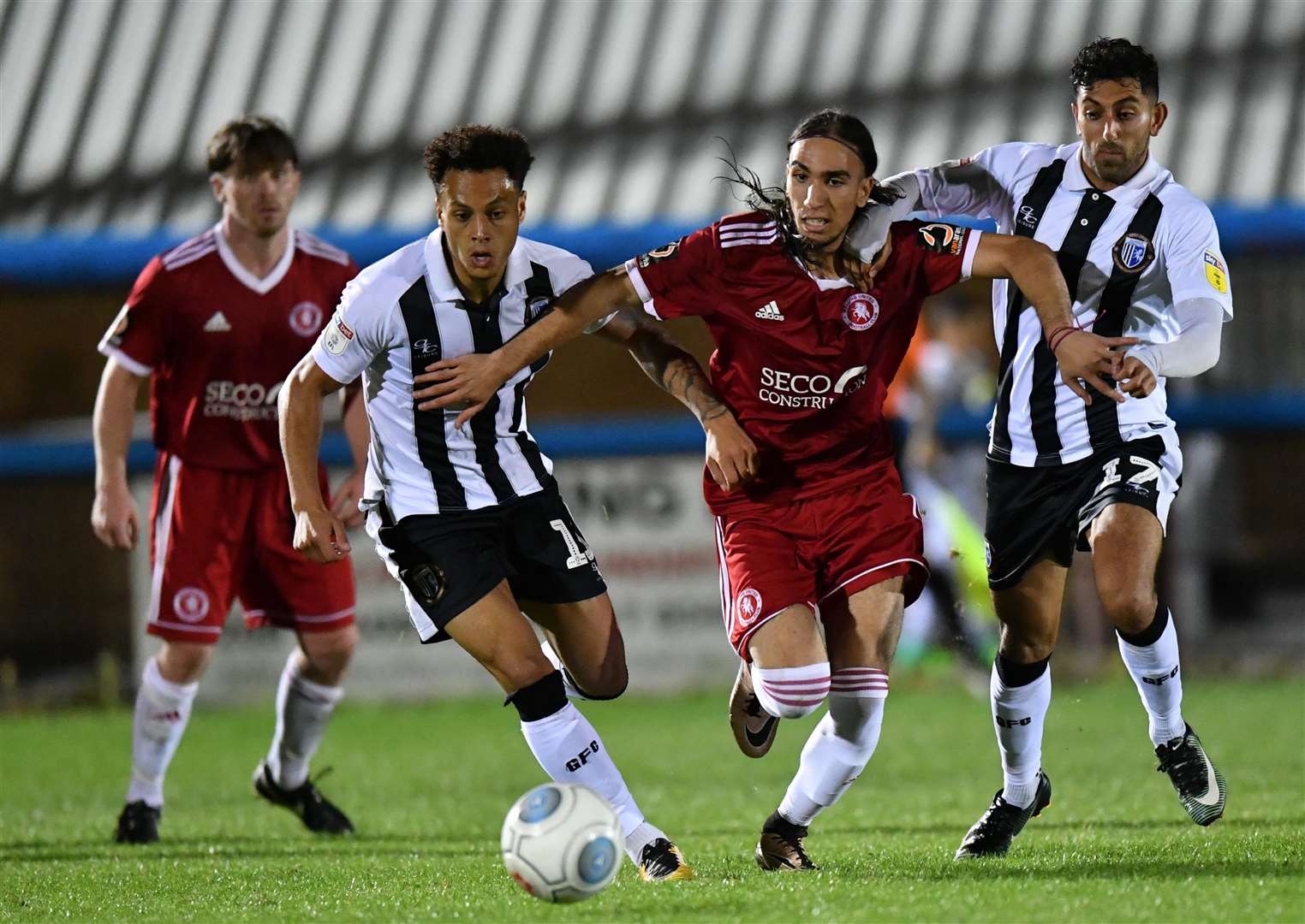 Gillingham double up against Welling on Tuesday night. Picture: Keith Gillard