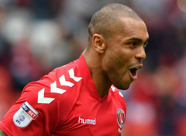 Charlton striker Josh Magennis. Picture: Keith Gillard