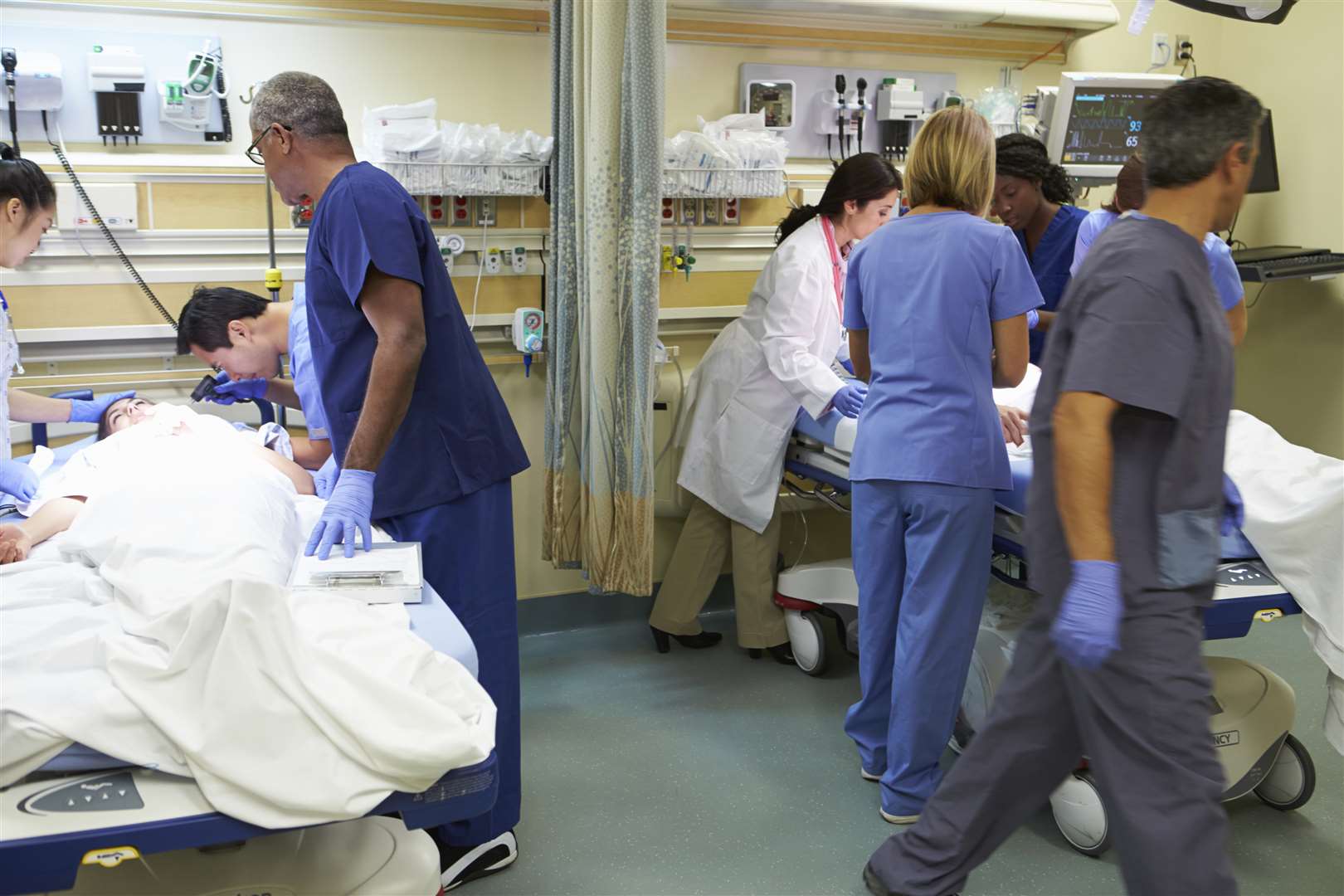 East Kent has the worst record in England for waiting times in A&E. Image: Thinkstock