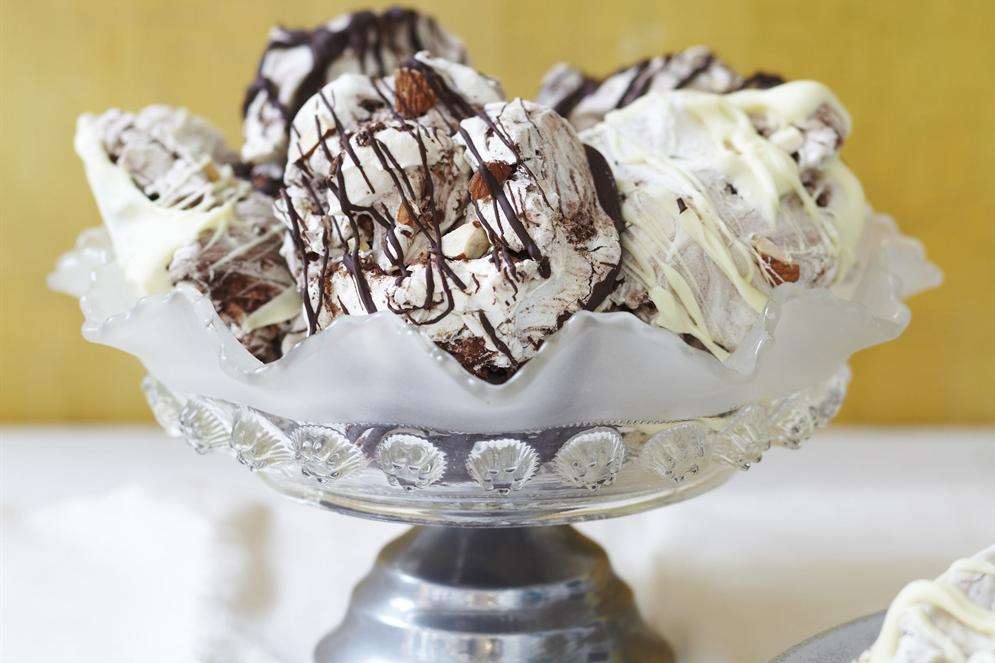 Chocolate meringues from Choccywoccydoodah