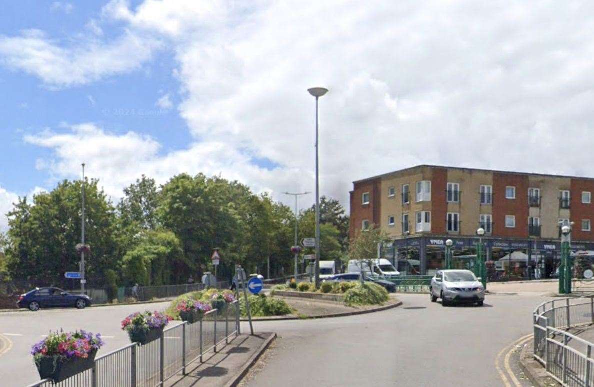 To get from one side of Swanley to the other, you have to go through the centre. Picture: Google Maps