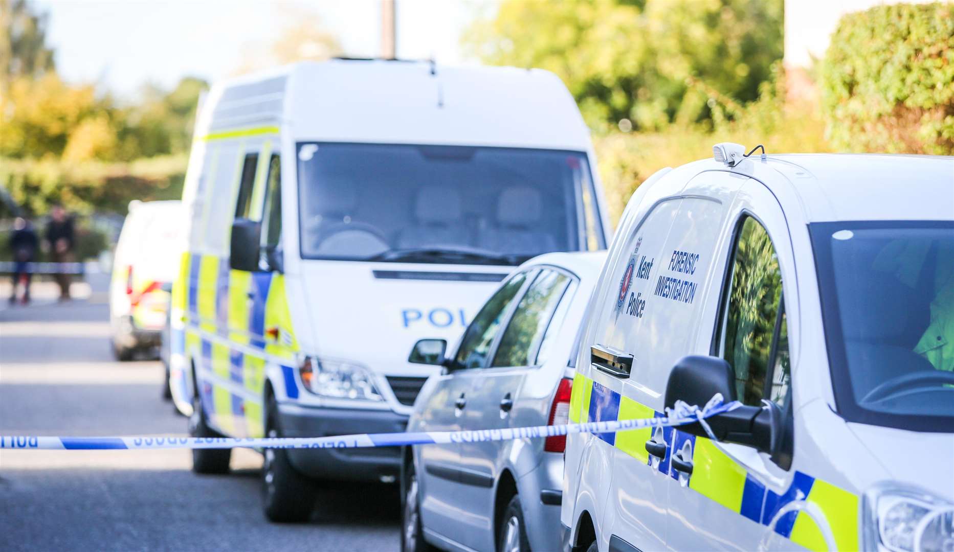 The murder scene in Carpenters Lane