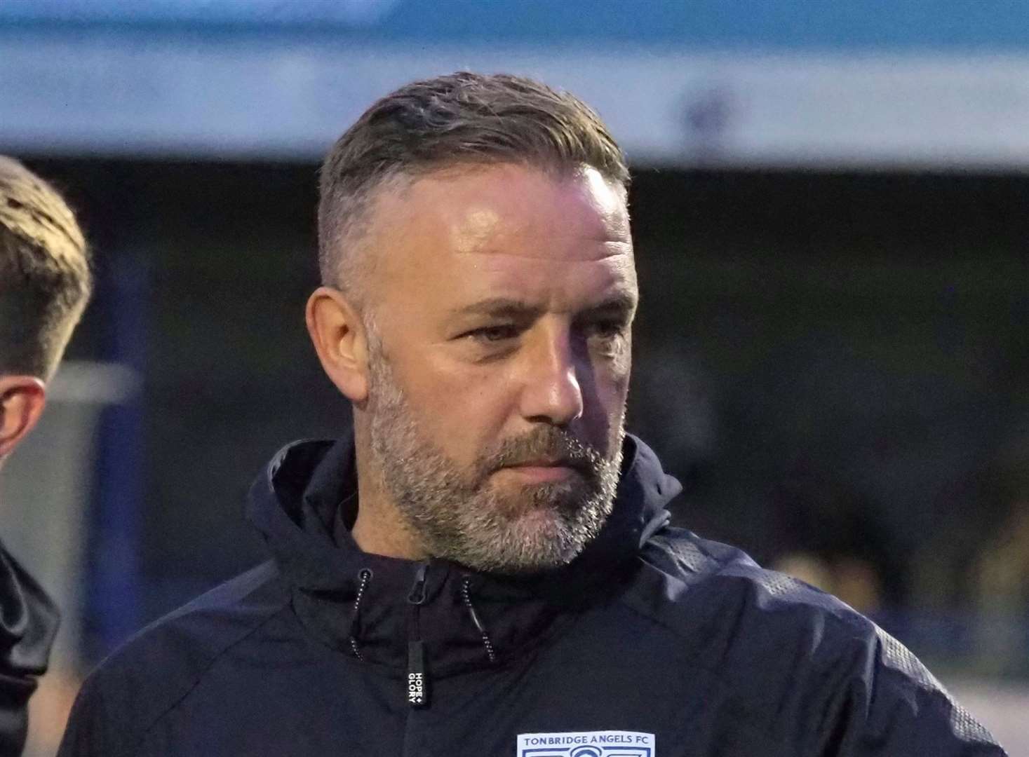 Tonbridge Angels manager Jay Saunders. Picture: David Couldridge.