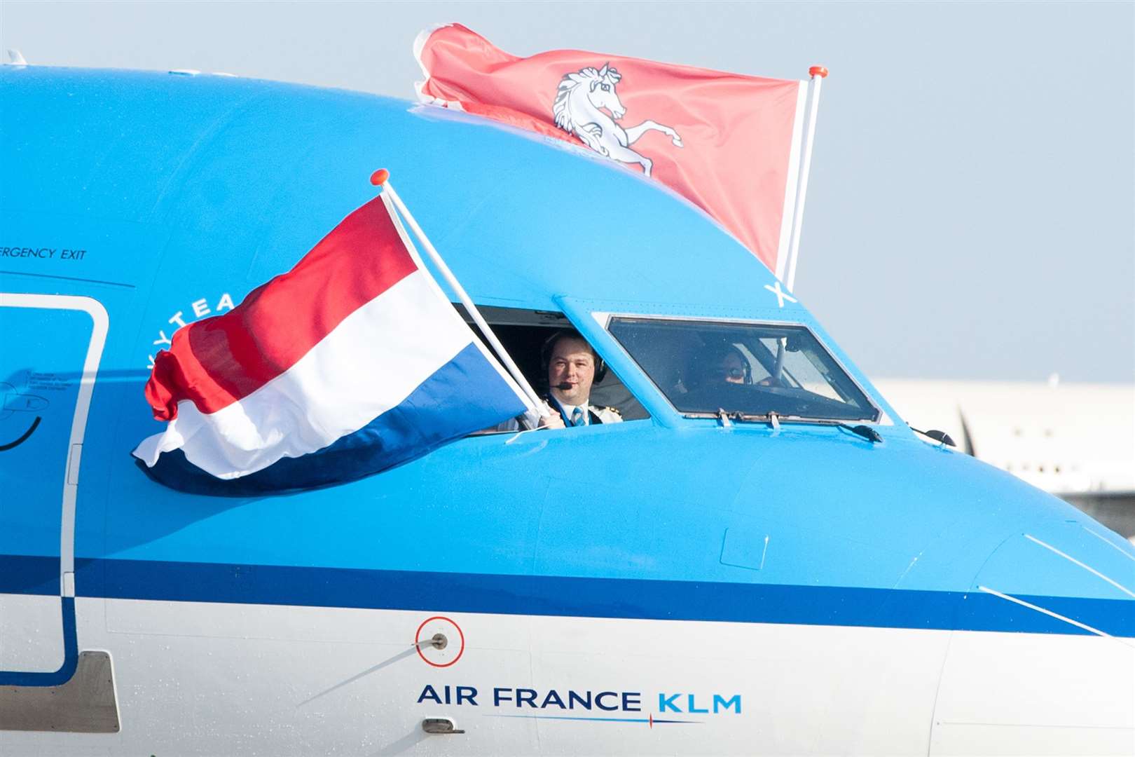 KLM operated flights from Manston up until its closure - offering a daily route to Amsterdam's Schiphol Airport. Picture: Tim Stubbings/Maxim