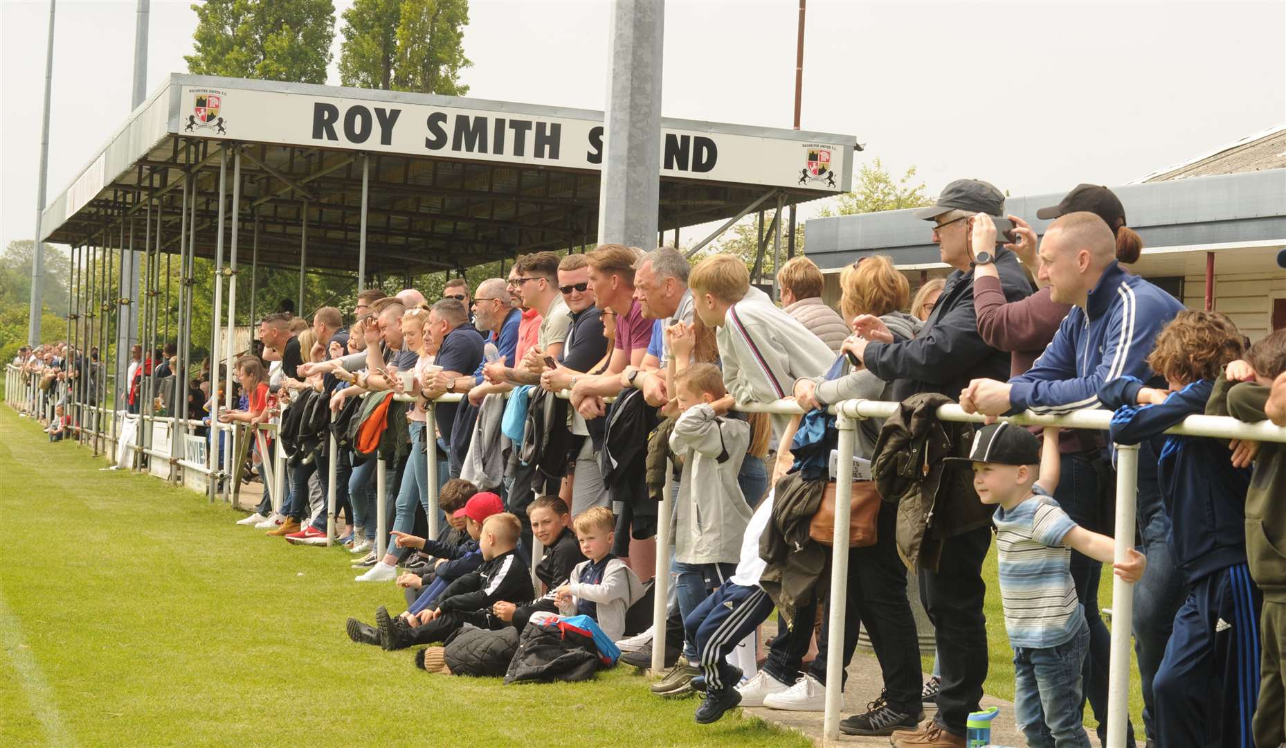 Rochester United’s Rede Court Road is set for a new clubhouse once plans are approved Picture: Steve Crispe.