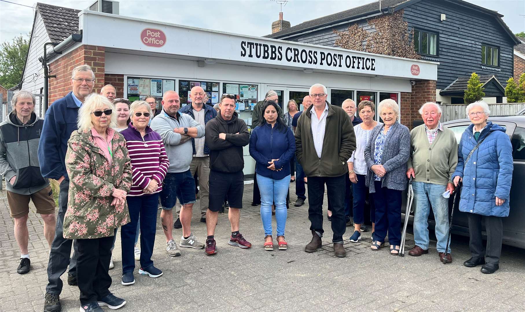 Residents and business owners in Shadoxhurst were against the original plans for the wastewater treatment plant near their homes, with almost 300 people objecting to ABC