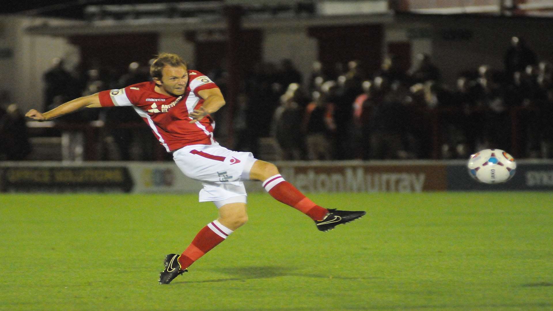 Stuart Lewis has yet to score this season and he's keen for that run to end quickly Picture: Steve Crispe