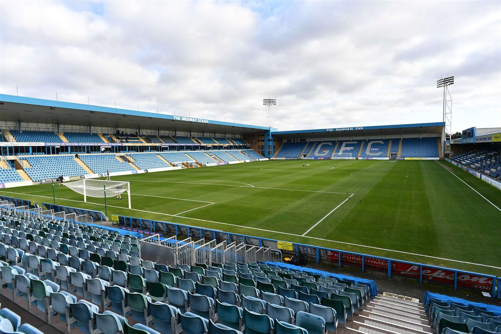 Justin will set off from Priestfield Stadium at 8am