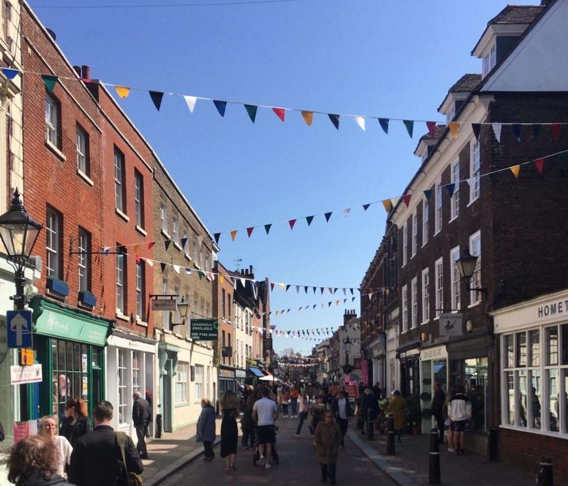 It happened in a property in Rochester High Street. Stock image