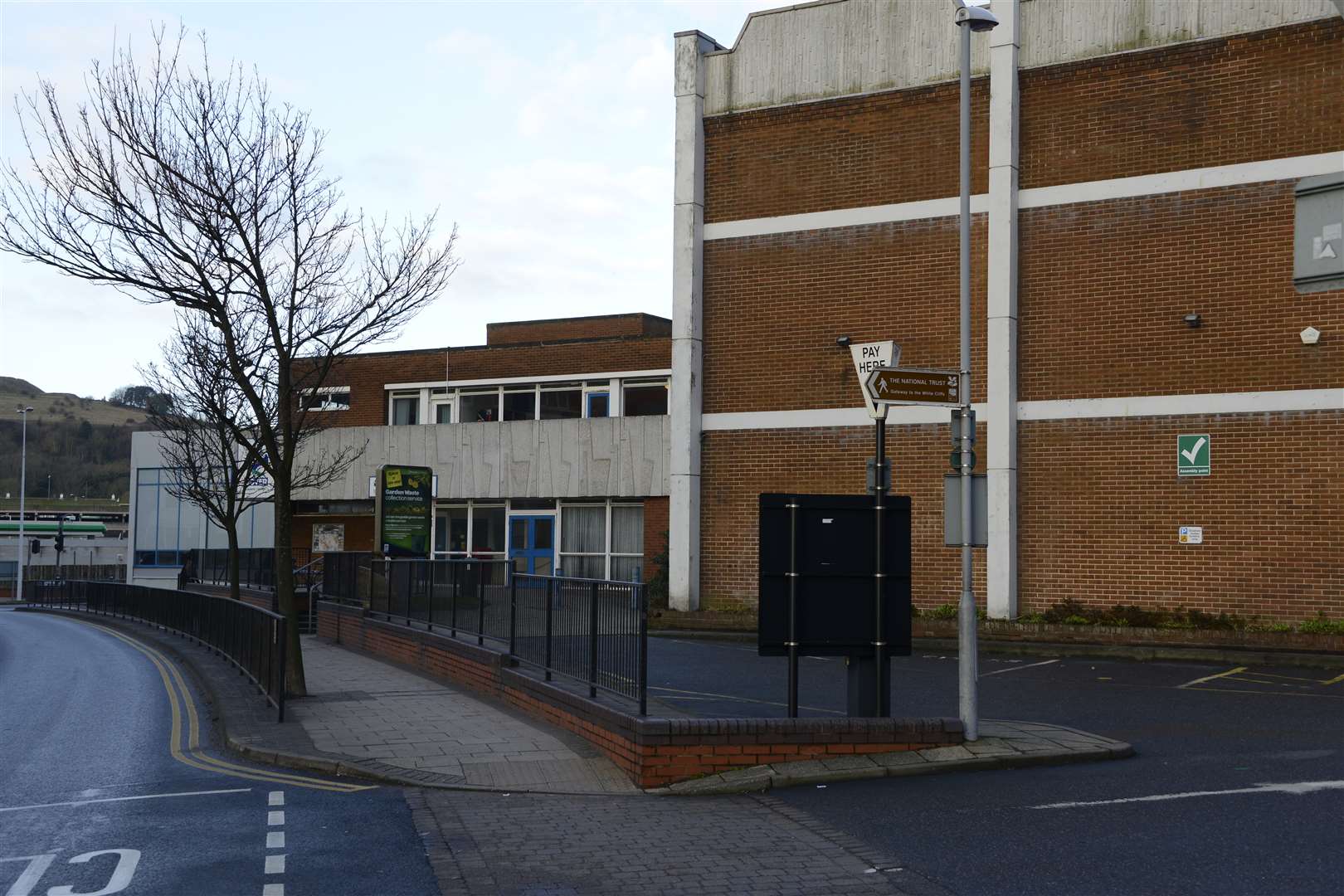 The present Dover Leisure Centre at Townwall Street.