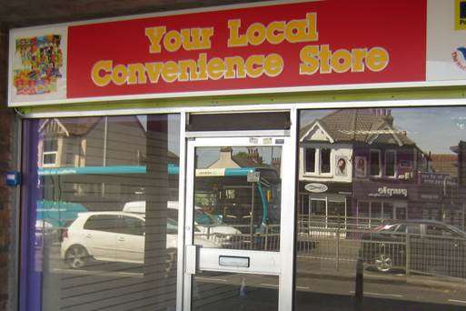 The shop in Rainham Road, Gillingham