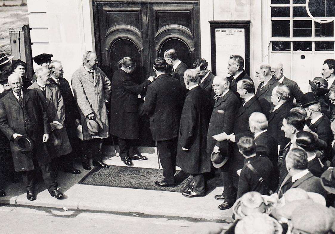 The Post Office’s opening in 1926 in Tufton Street