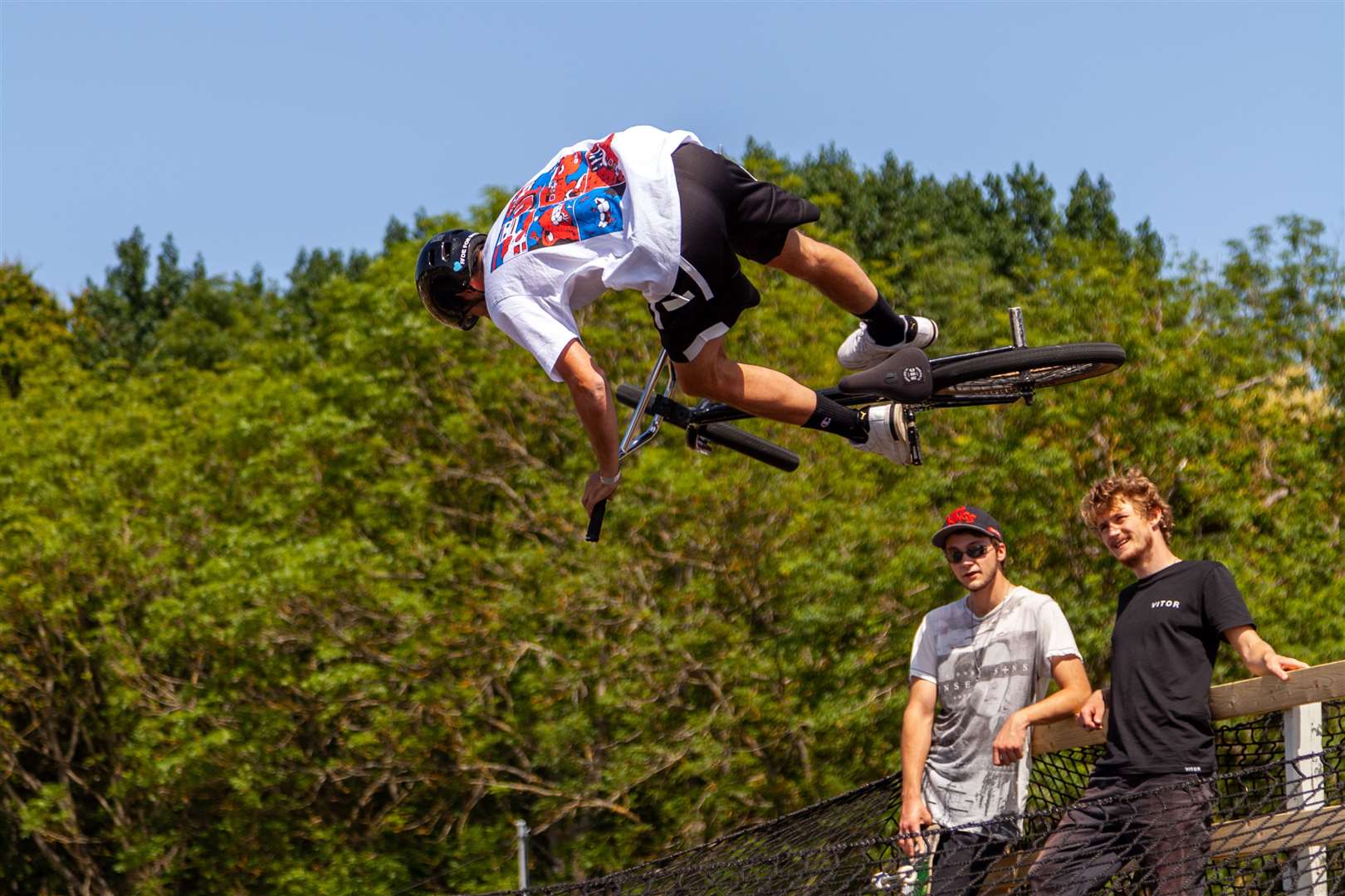 The festival combines both the couple's passions - skateboarding and music. Photographer: Richard Butters