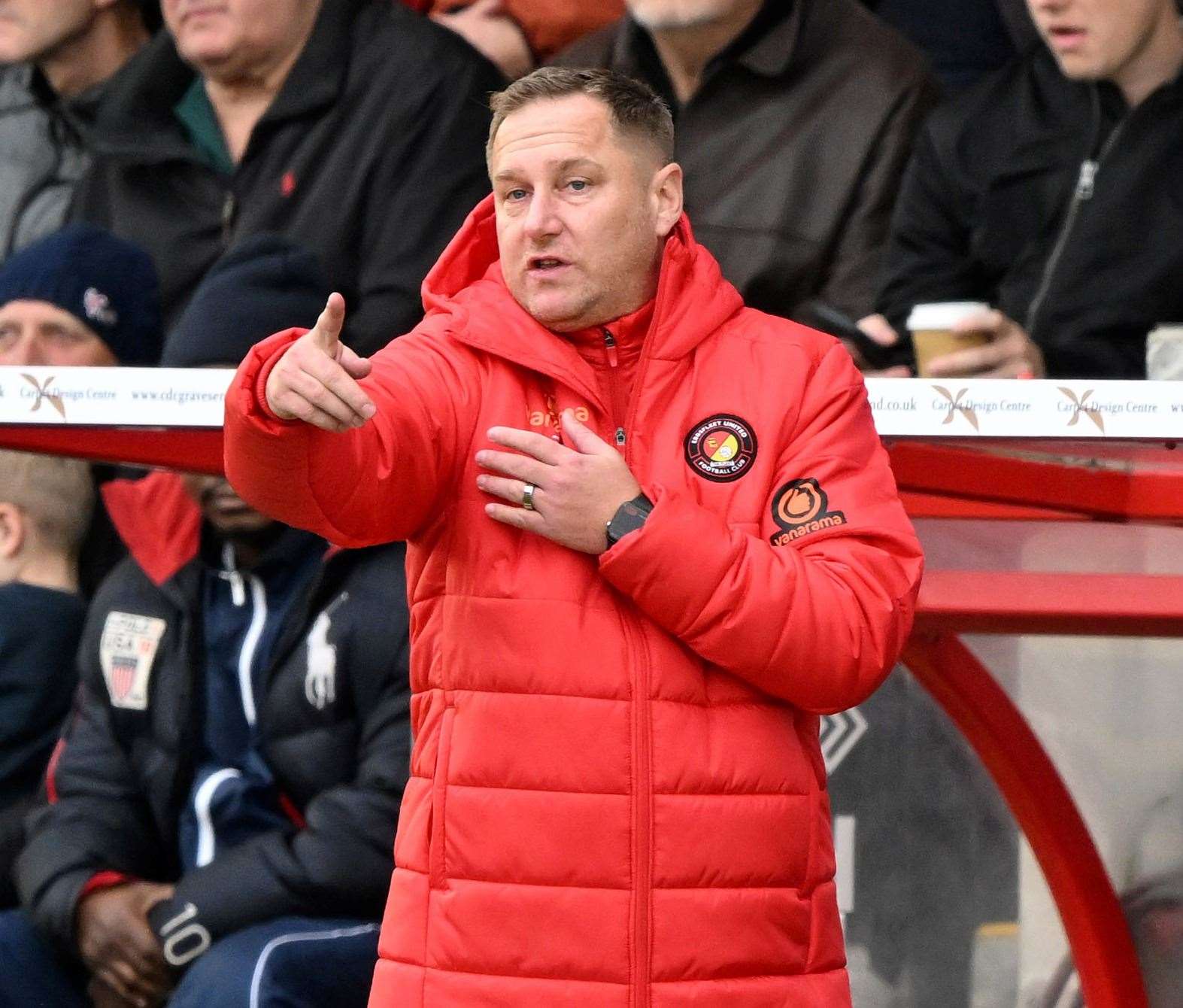 Dennis Kutrieb said he had some amazing times during his years in the Ebbsfleet dugout. Picture: Keith Gillard