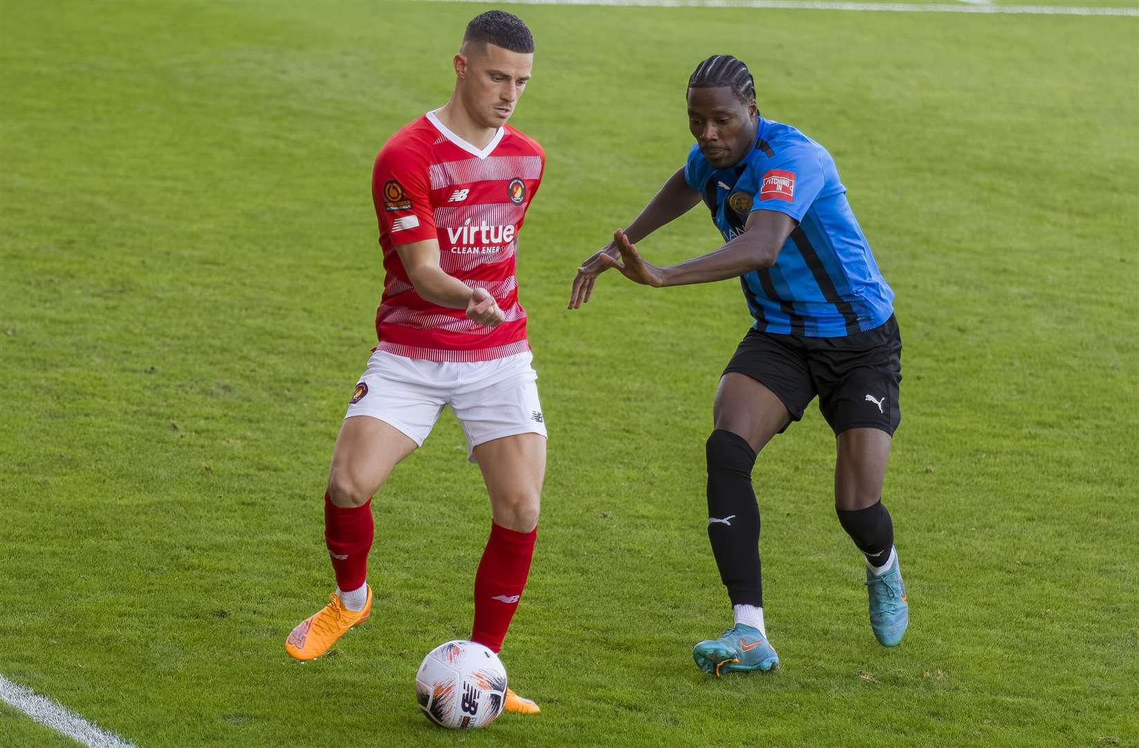 Midfielder Jack Paxman has joined Dover on loan from Ebbsfleet. Picture: Ed Miller/EUFC