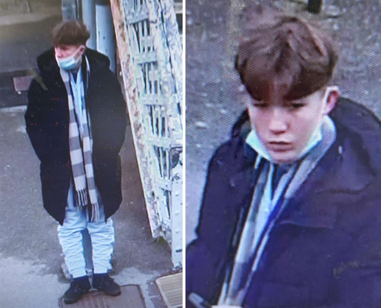 Images of missing boy Oliver Evans at Deal railway station have been released. Picture: Kent Police