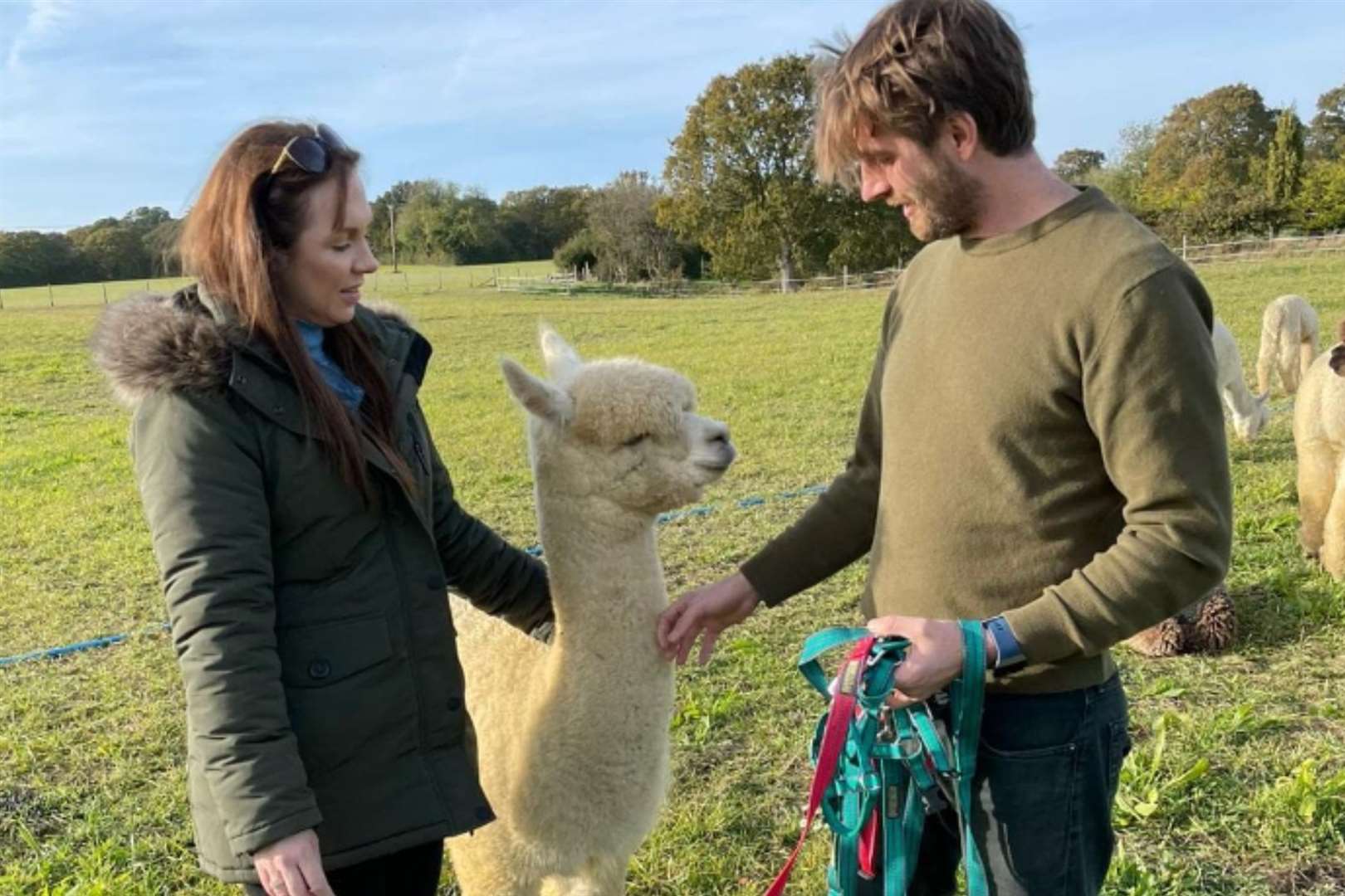 Tess Wilde and Mark Homewood's farm was broken into in the early hours of Wednesday morning