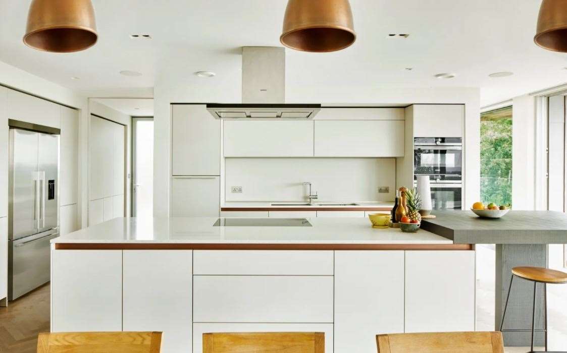 The modern, open plan kitchen Picture: The Modern House