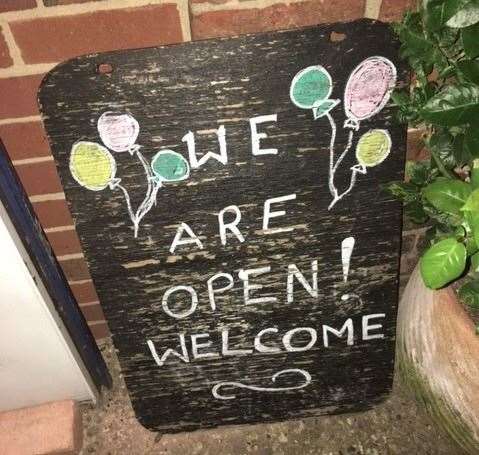 I’m assuming people have felt the need to ask the question previously so the easiest thing is to put a sign out front making it clear the pub is open