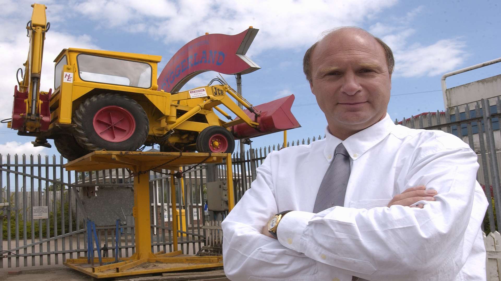 Hugh Edeleanu, chairman of H. E. Services Group of Companies and founder of Diggerland