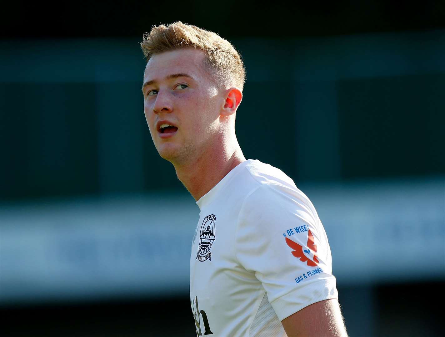 Ryan Hanson, pictured in his Dover days, has signed a new deal at Tonbridge. Picture: Andy Jones.