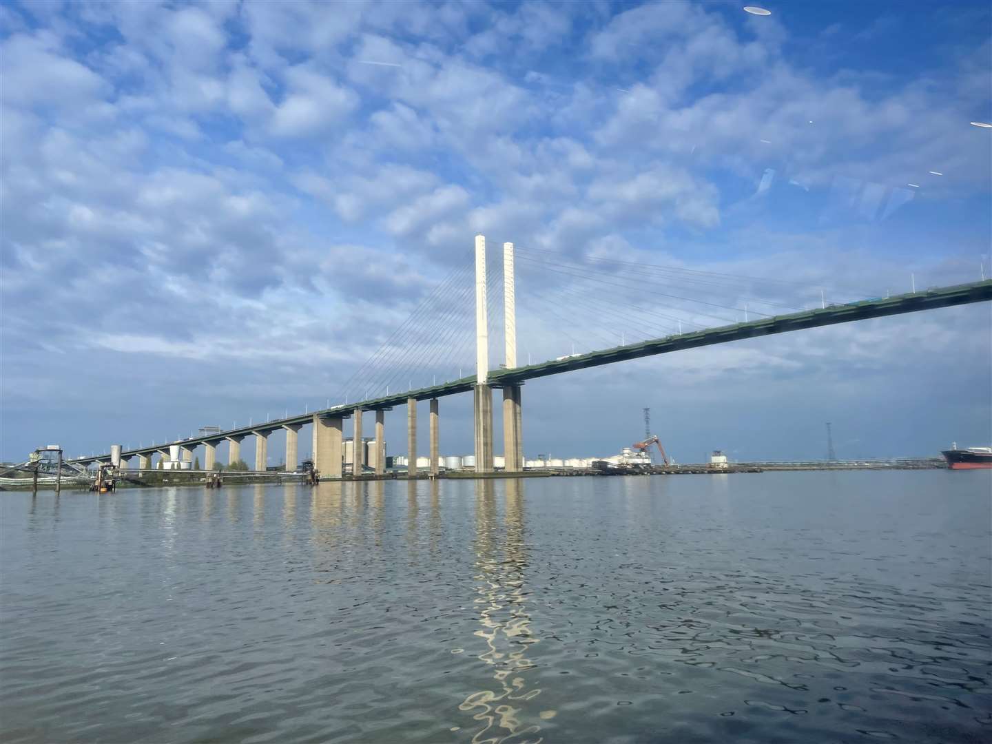 Dartford Bridge came into view and I knew we were nearly home