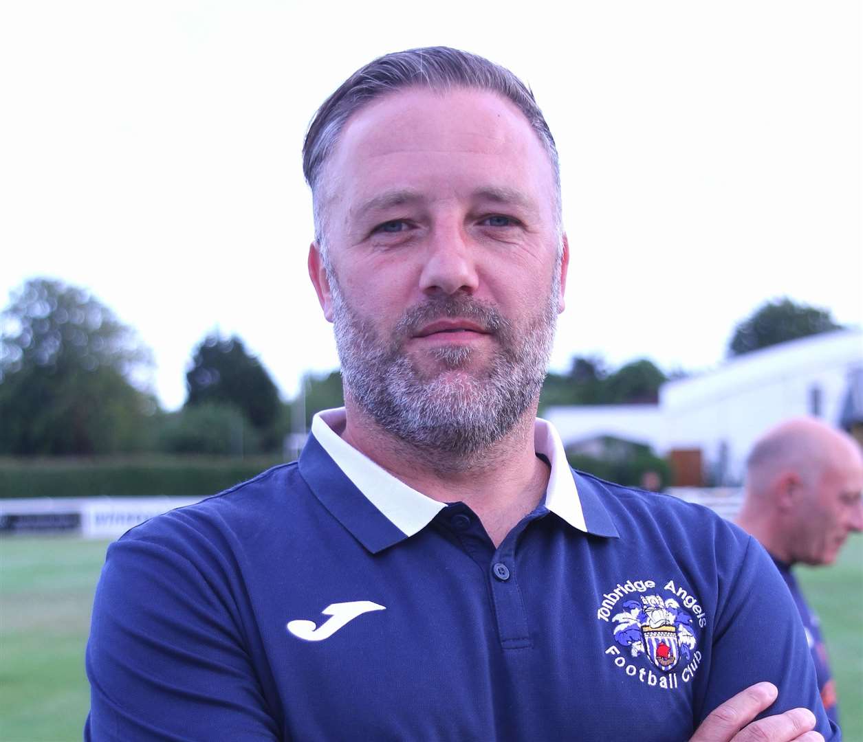 Tonbridge Angels manager Jay Saunders. Picture: David Couldridge