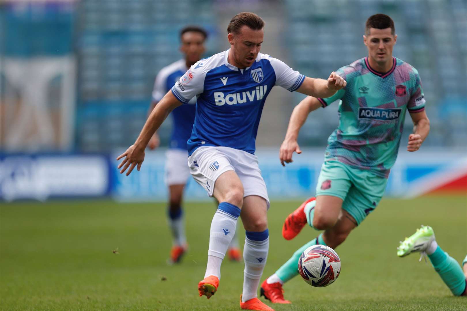 Jack Nolan helped set up the opening goal against Carlisle United Picture: @Julian_KPI