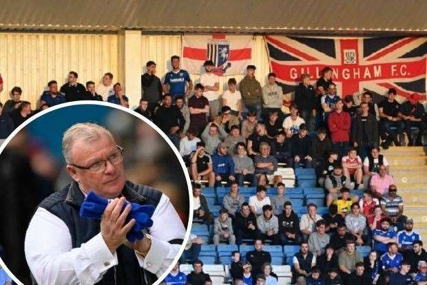 Gillingham manager Steve Evans thanked fans for their recent backing (52839760)