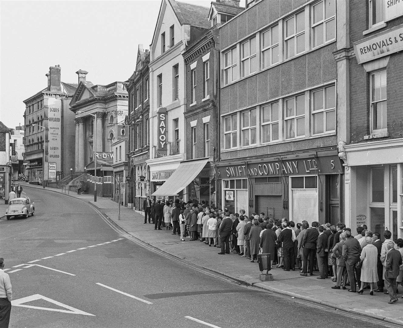 The Star Bingo and Social Club on opening night 1967