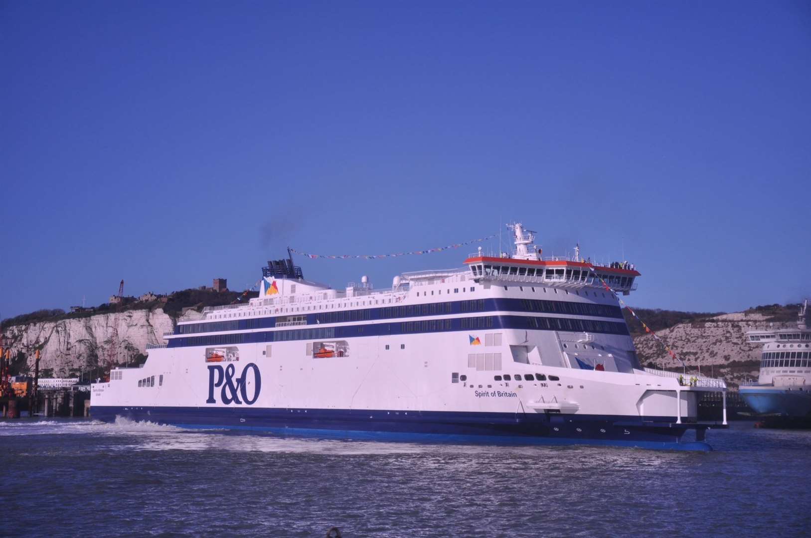 Spirit of Britain arriving in Dover Picture: P&O