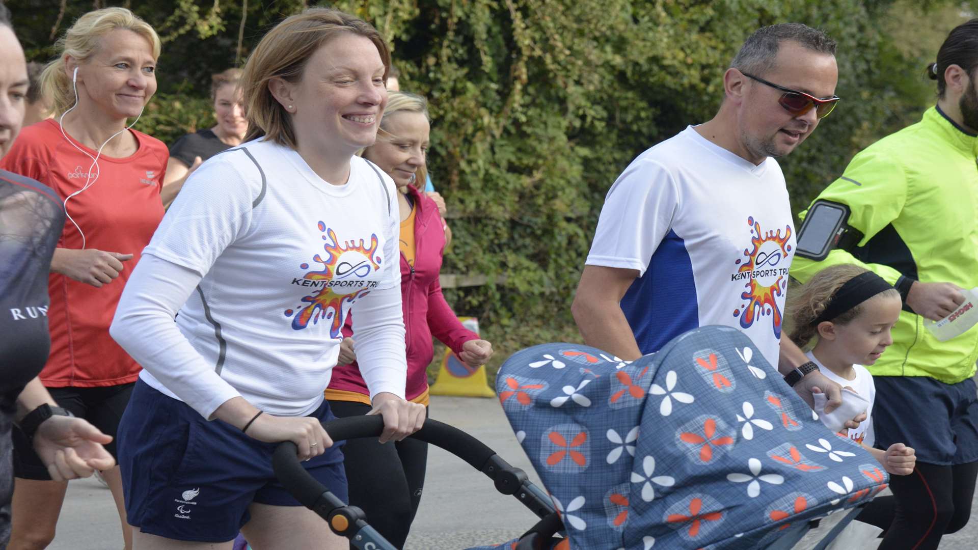 Tracey Crouch at her first ever parkrun