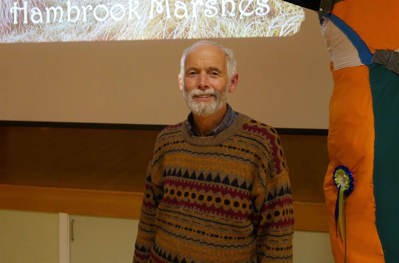 Hambrook Marshes trustee Michael Walter