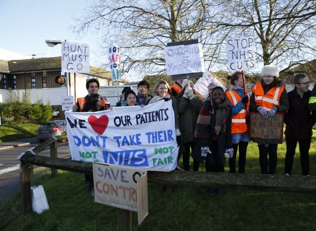 Junior doctors have gone on strike