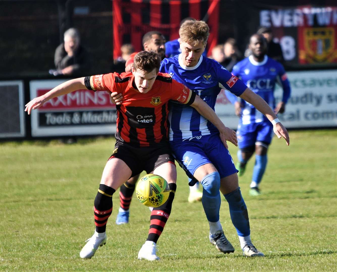 Sittingbourne enjoyed their best season in nine years, finishing 10th in Isthmian South East Picture: Ken Medwyn