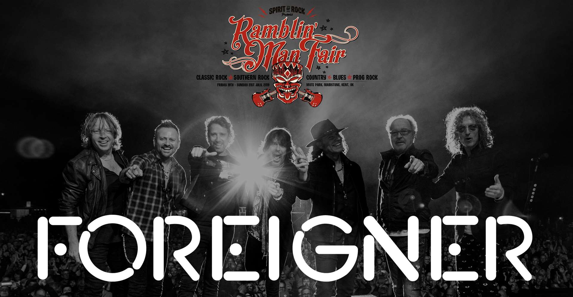 American rock back Foreigner will play Ramblin Man Fair in Maidstone