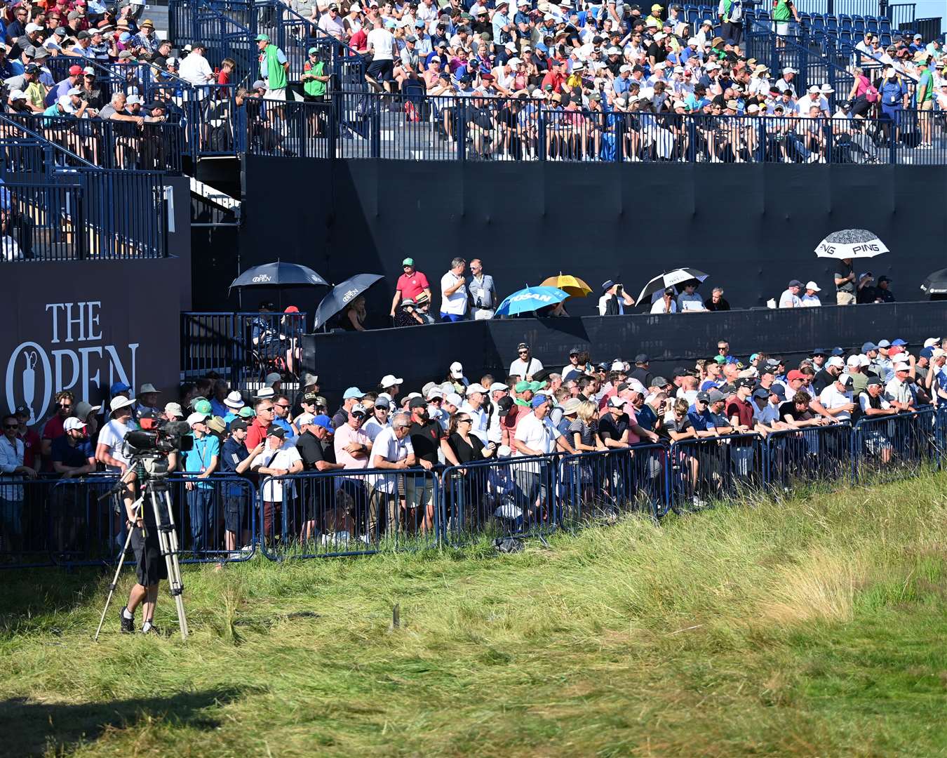 The Open brought in a mass of visitors in July..Picture: Barry Goodwin