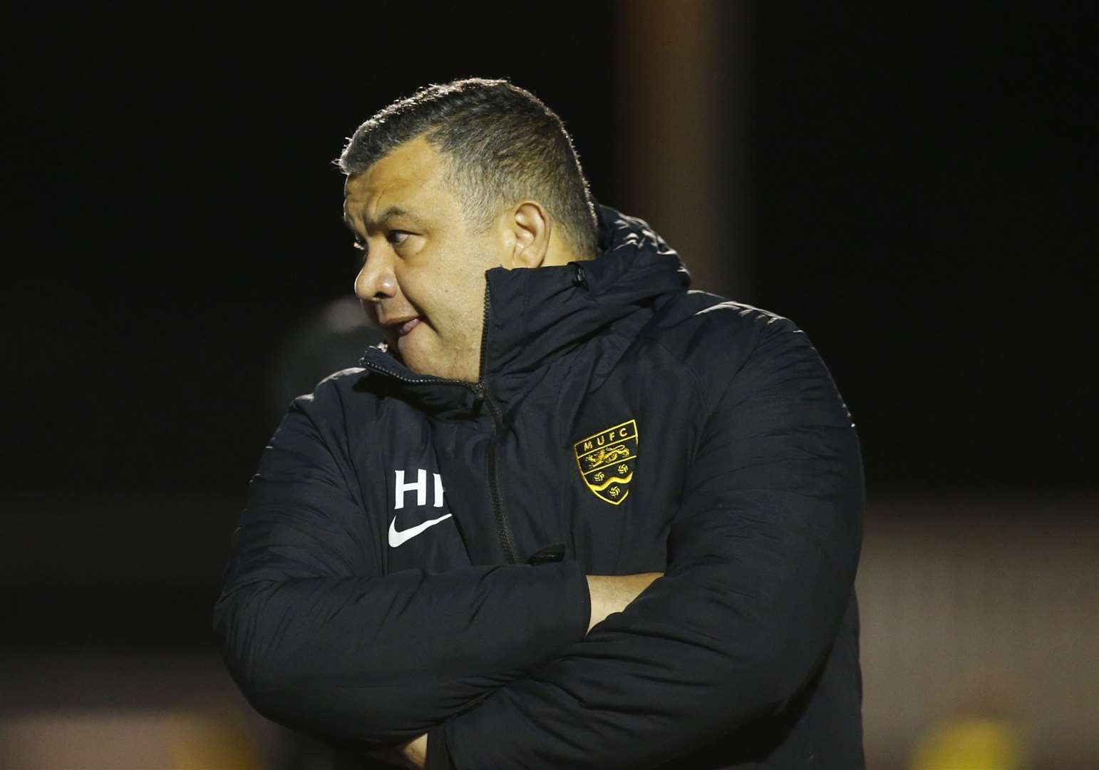 Maidstone United head coach Hakan Hayrettin Picture: Andy Jones