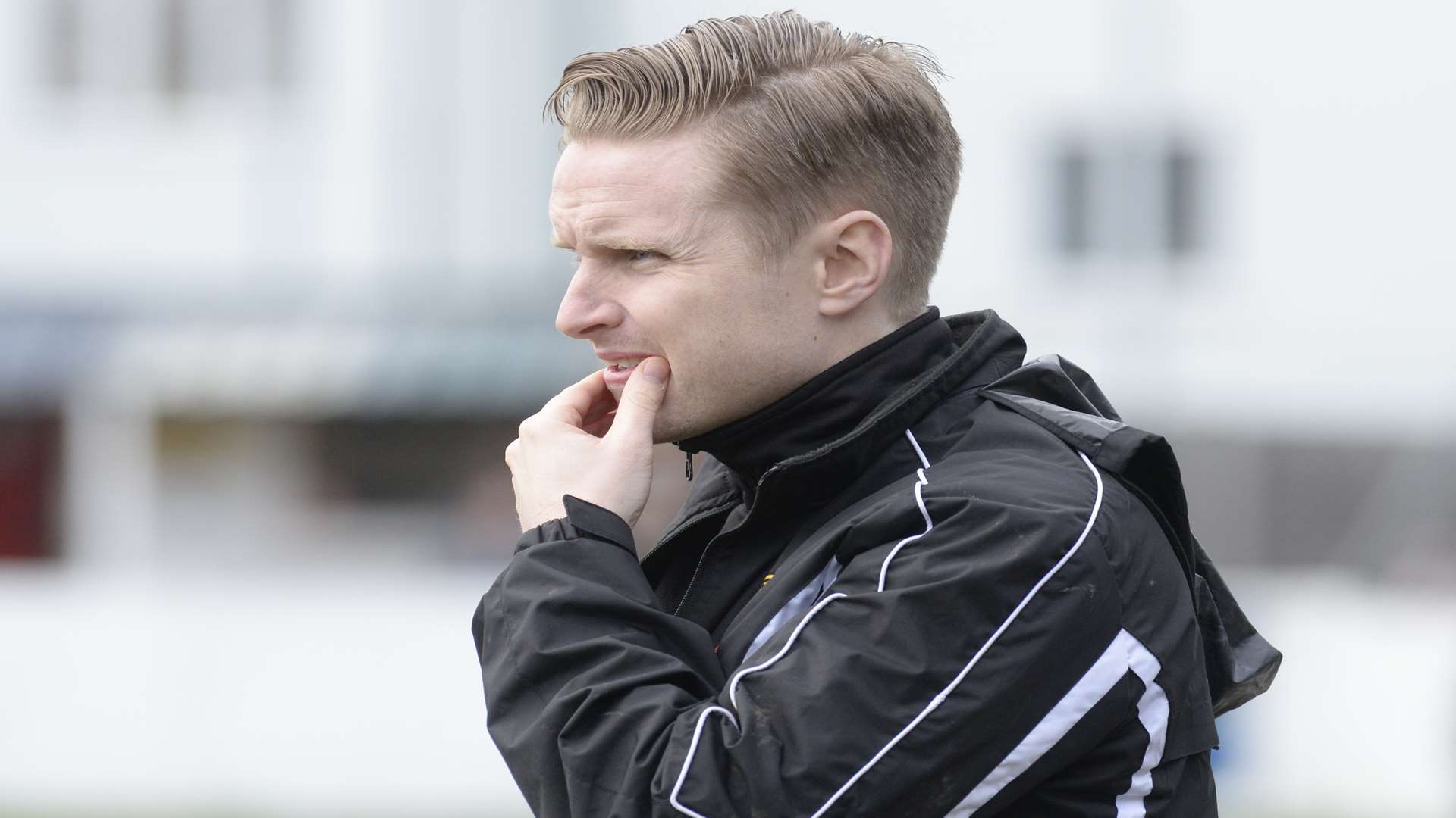 Sittingbourne manager Nick Davis Picture: Chris Davey