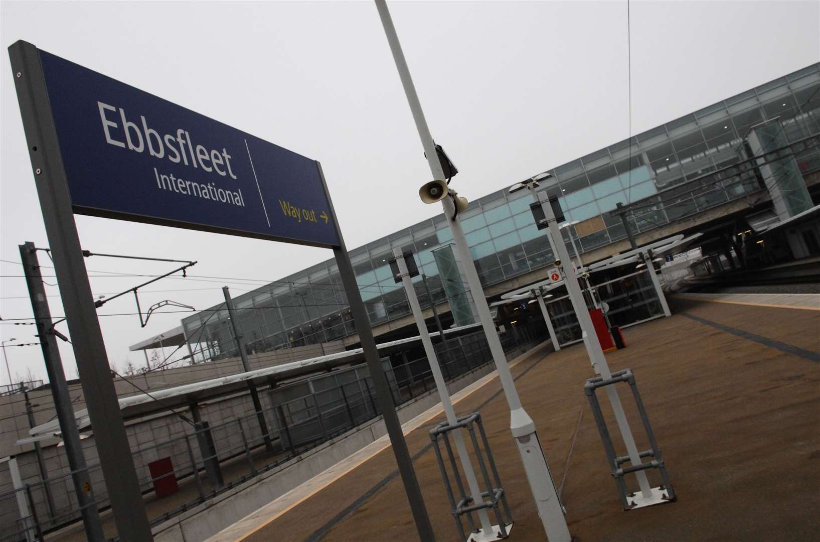 Ebbsfleet International railway station. Picture: Nick Johnson