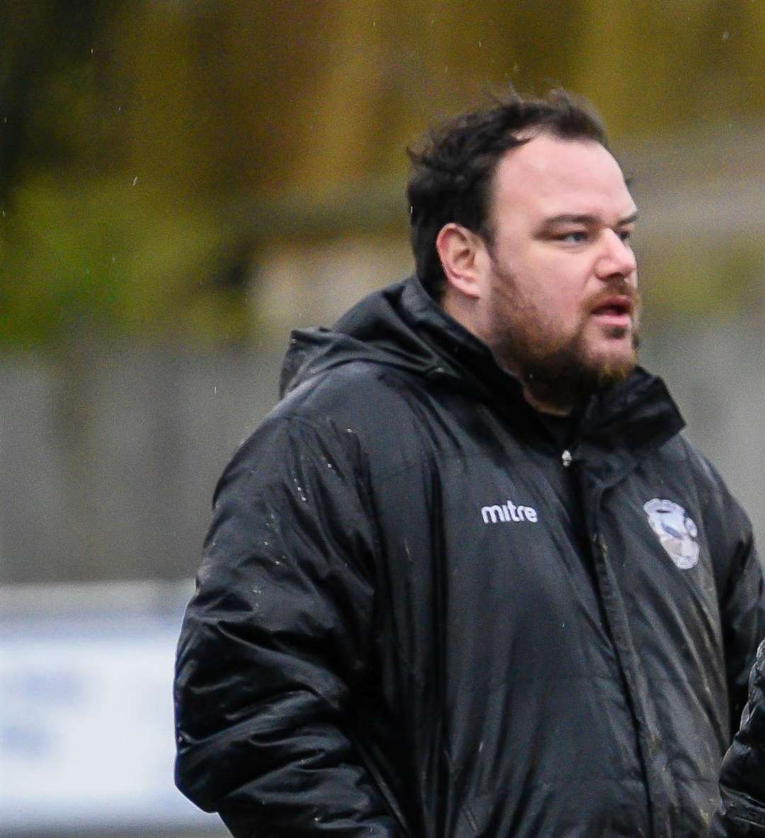 Herne Bay manager Ben Smith. Picture: Alan Langley