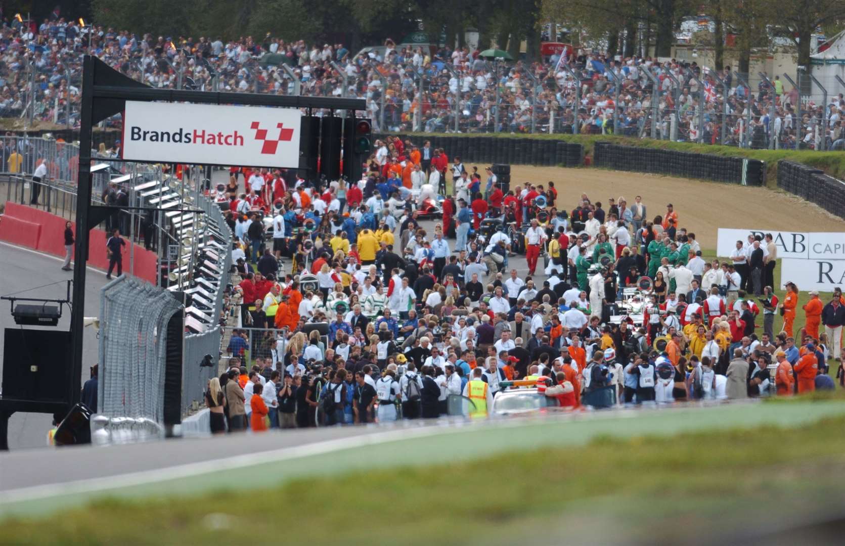 A full grid in 2005. Picture: Barry Goodwin