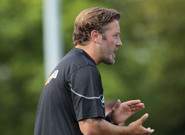 Maidstone boss Jay Saunders Picture: Martin Apps