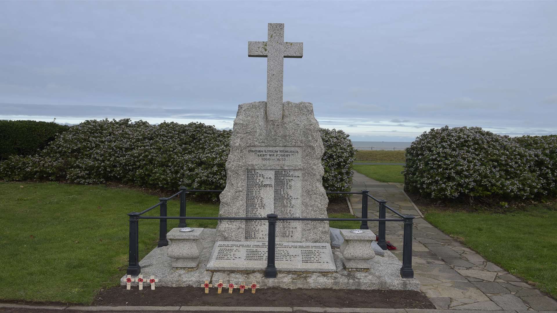 Westgate-on-Sea war memorial. Picture: Tony Flashman